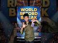 World record break vlog 🎥😱🤯 #worldrecord #shorts #funny