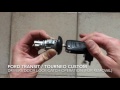 Ford Tourneo / Transit Custom Door Lock Catch for Removal for New Lock / Hykee Lock Installation