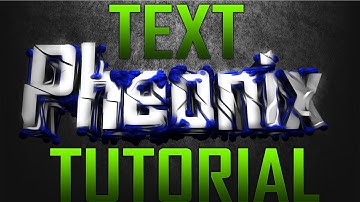Gfx Tutorial | Awesome Text In Cinema 4D and Photoshop