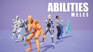 Melee Combat Mocap - Abilities (Guards, Evades, Taunts & Gestures)