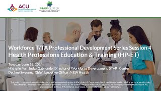 STAR² Center Workforce Training & Technical Assistance Professional Development Series - Session 4 Wealth