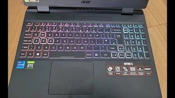 Acer Nitro 5 keyboard key removal