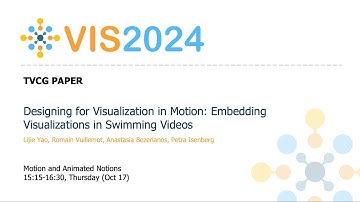 Designing for Visualization in Motion: Embedding Visualizations in Swimming Videos - Fast Forward |