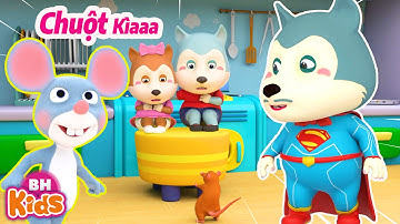 Wolfoo sợ chuột - Nhạc Thiếu Nhi Hoạt Hình Wolfoo Vui Nhộn Bé Ăn Ngon, Ba Thật Là Giỏi