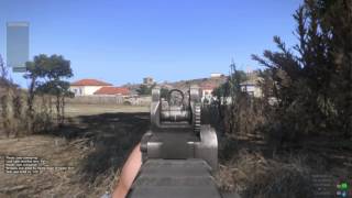 ARMA III - 12,7mm Lynx Rifle (Example of power) Wasteland
