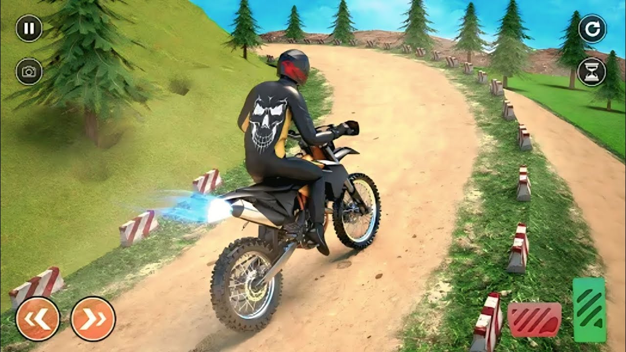 Top 🤠 Stunt bike game|| bike games|| Max Gaming 50......