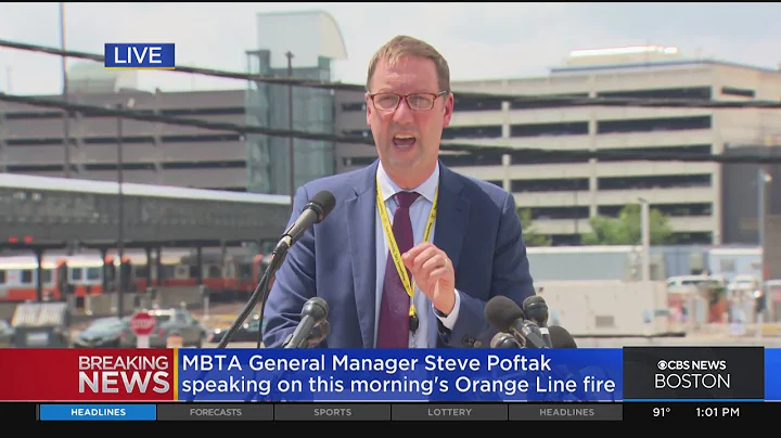 "Frightening incident": MBTA GM Steve Poftak expla...
