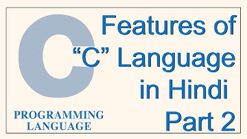 C Programming Language | Features of C Language in Hindi by OmishaTech 2022