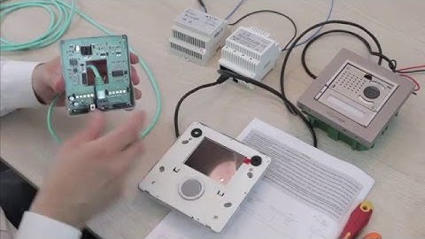 COMELIT VIP KIT 8512IM AND 8513IM (English) - Wiring and Programming tutorial