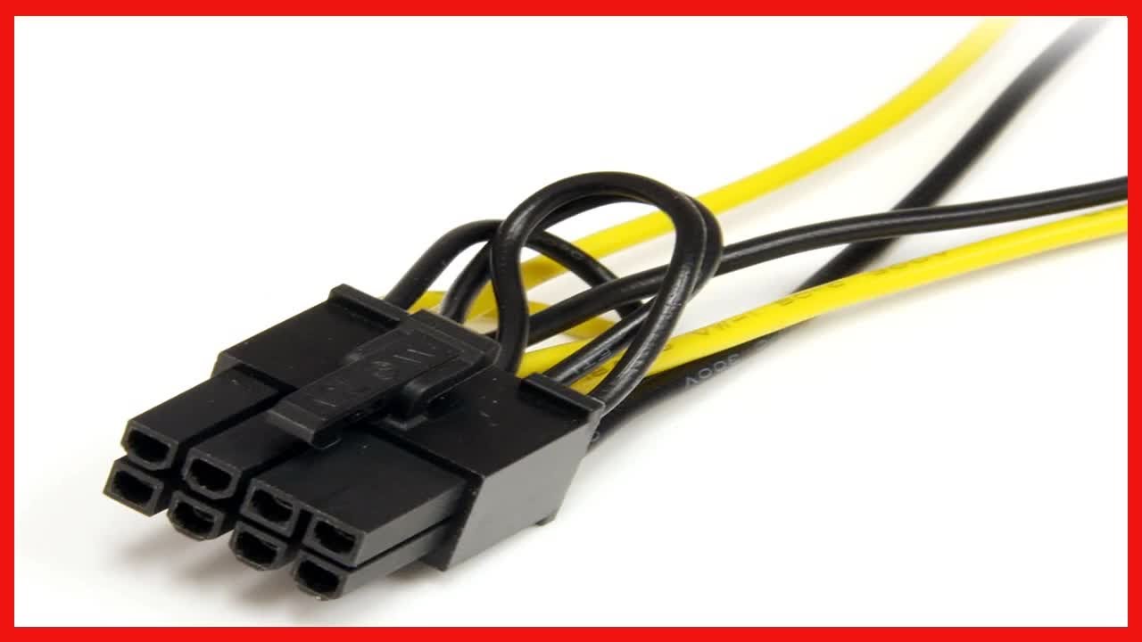 StarTech.com 6in SATA Power to 8 Pin PCI Express Video Card Power Cable Adapter - SATA to 8 pin PCIe