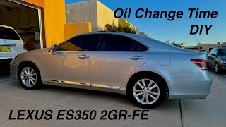 Unlock the Secrets of LEXUS ES350 Oil Change | 2GR-FE | Easy Tutorial!