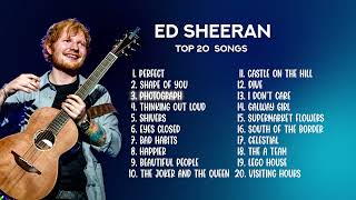 Lagu Viral Ed Sheeran Top 20 2023 | Shape of You, Perfect, Photograph, Shivers, Eyes Closed