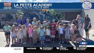 Thumbnail 10/11 Weather Shield School Visit: La Petite Academy