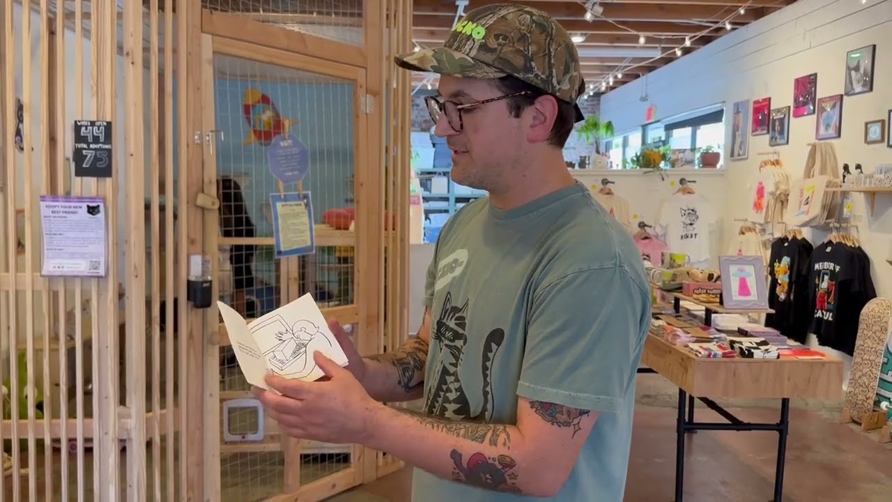 Scratch This: Buy a zine and help a kitty!