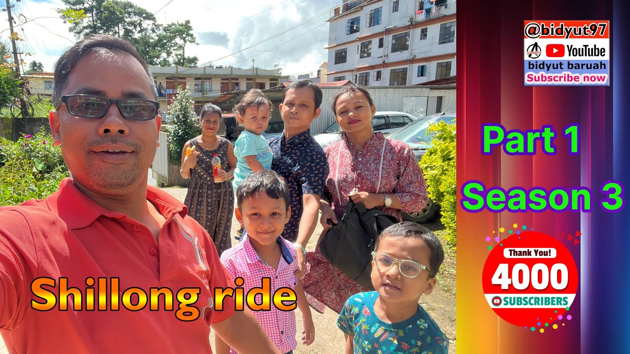 Shillong Rides Shillong ride || Season 3 || Part 1 @bidyut97 - YouTube