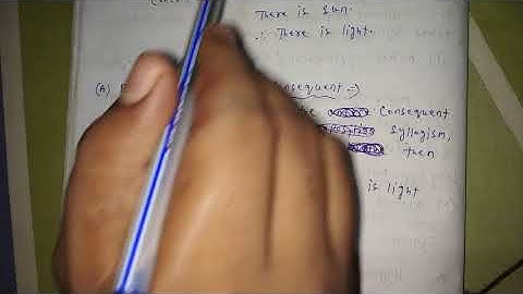 Mixed syllogism part-1