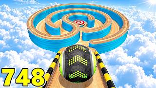 Going Balls, SpeedRun, Going Balls Portal Run Gameplay Level 1308 screenshot 4