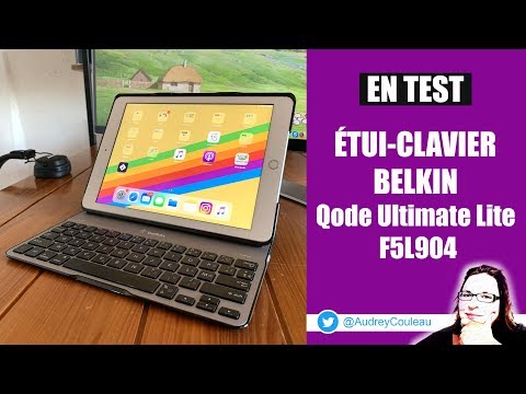Test de l’étui clavier Belkin Qode Ultimate Lite F5L904 pour iPad