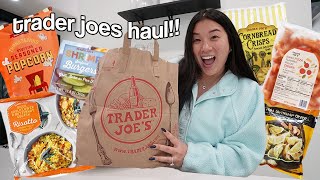 HUGE TRADER JOES HAUL + mall shopping trip!!