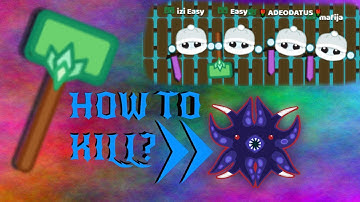 Starve.io - HOW TO KILL KRAKEN - Ocean Biome Base + New items