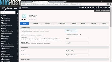 Installing PHPWeby with Softaculous in cPanel