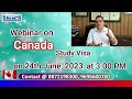 Study in Canada,Germany &amp; USA I Live Zoom Webinar on 24 June 23