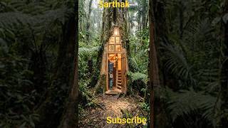 From Wild Jungle to Cozy Treehouse 🏡 Timelapse Magic