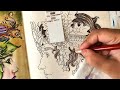 Autumn Palette | Derwent Lightfast |Tales From The Forest Kingdom | Hanna Karlzon |