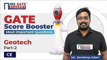 L2 GATE Score Booster | GATE 2024 | Geotech - Part 2 for GATE & PSU