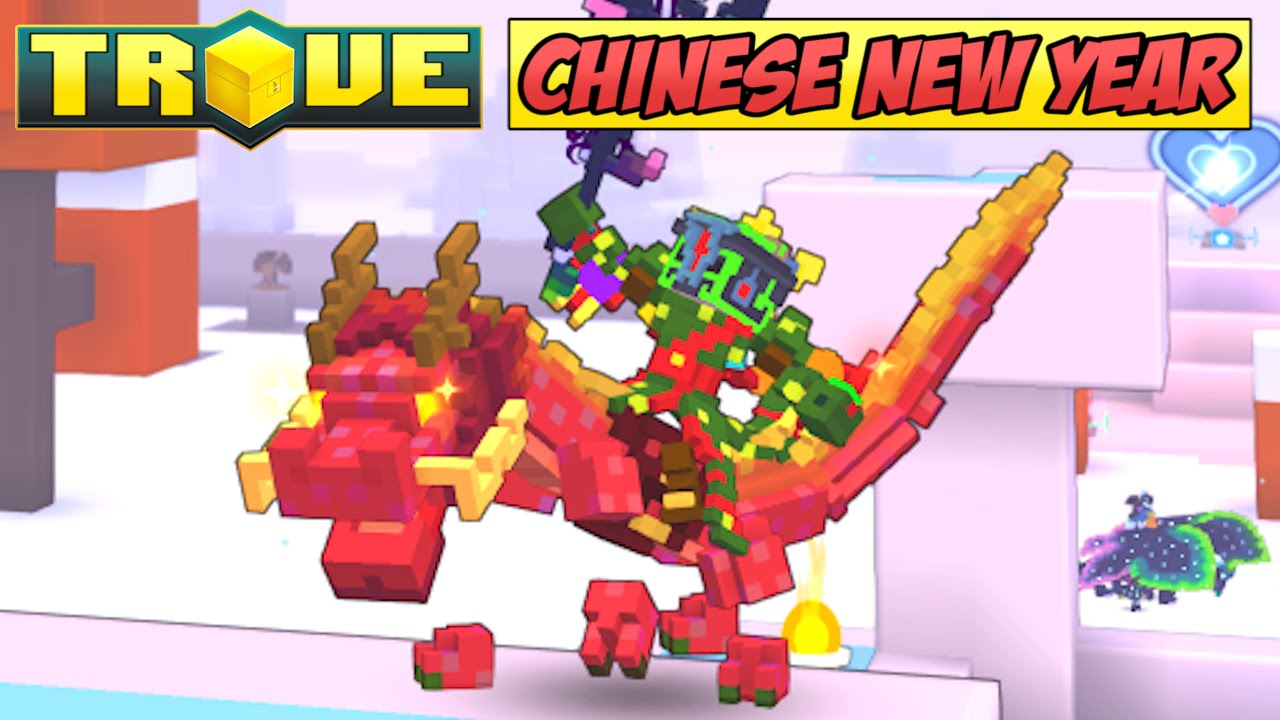 Trove Chinese New Year Dragon Preview Febuary 16 Youtube