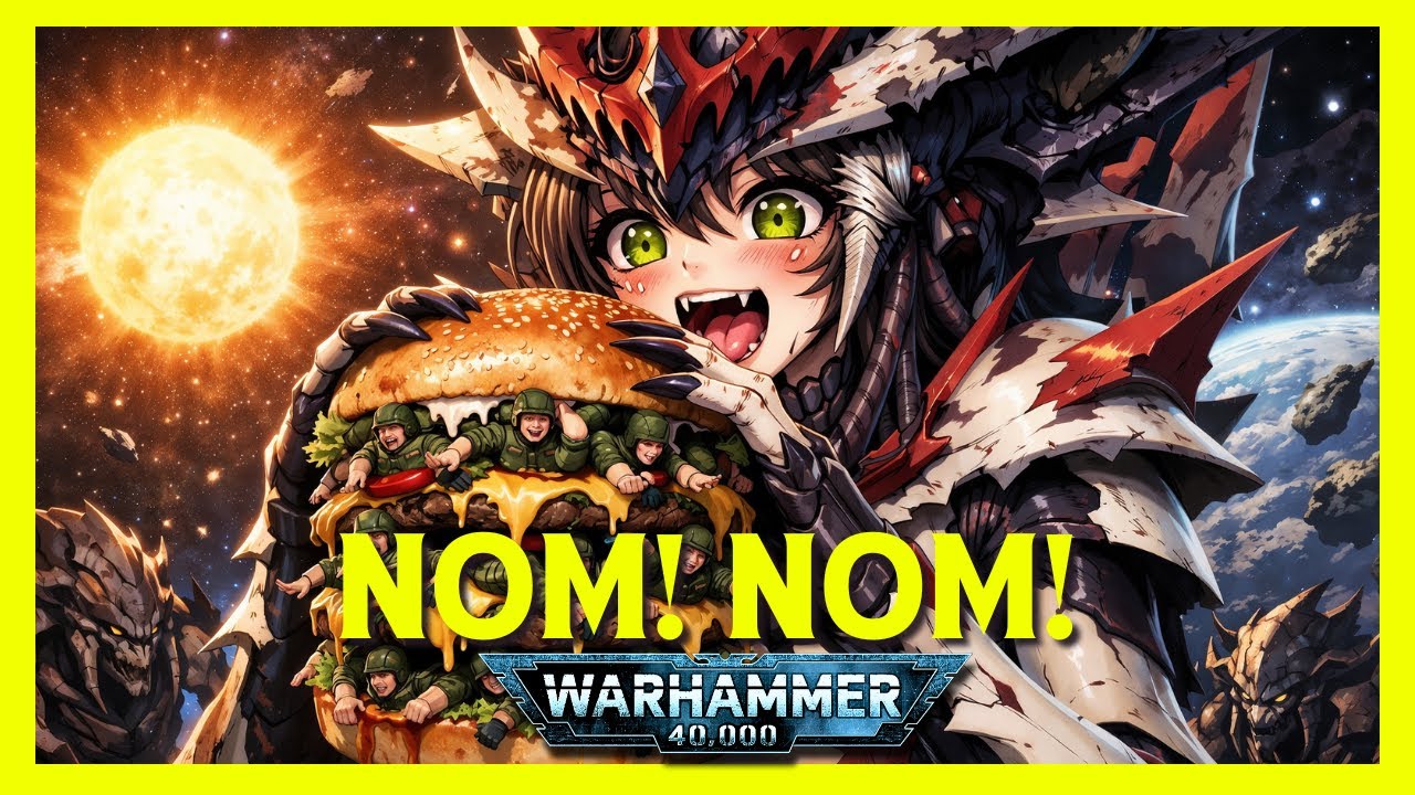 Nom Nom - song inspired by Tyranids from Warhammer 40k | Hive Fleet Dance Music