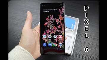 Google Pixel 6 unboxing and first start