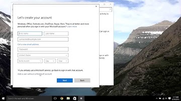 Windows 10 User Account Management