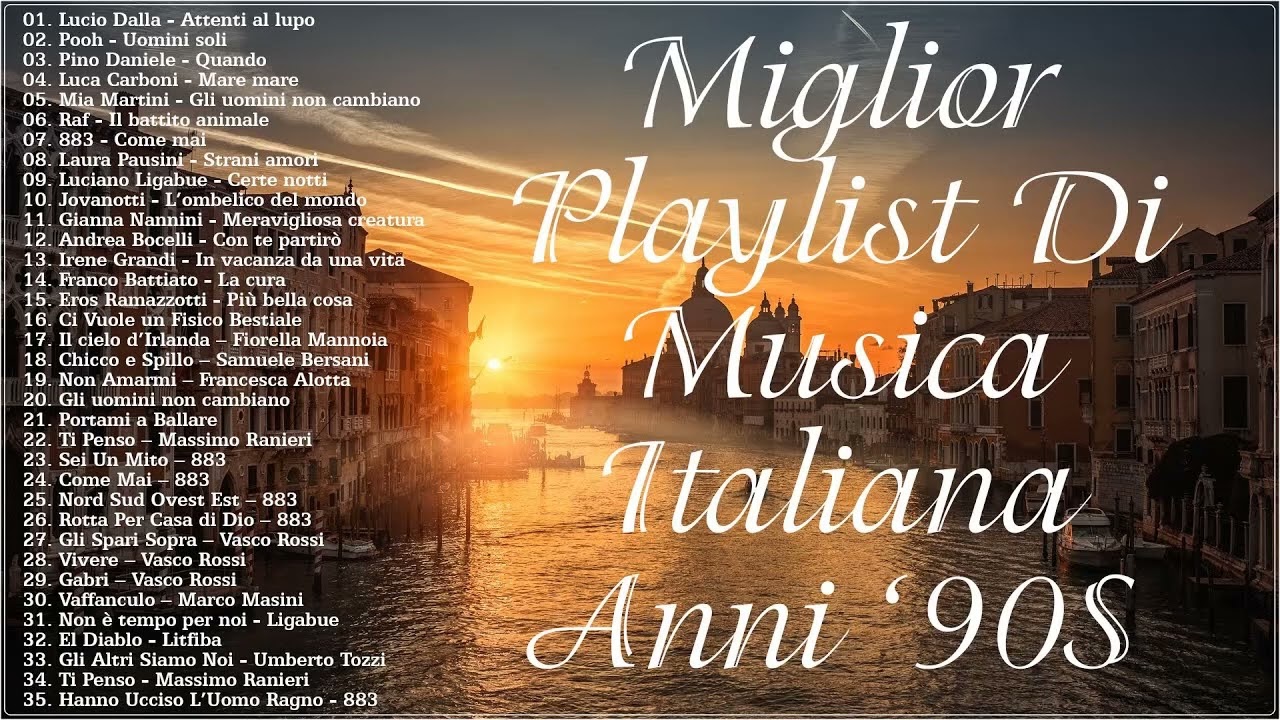 Musica Italiana Anni 90 I Successi I Favolosi Anni 90 30 Migliori Musica Italiana Anni 90 I Successi I Favolosi Anni 90 30 Migliori