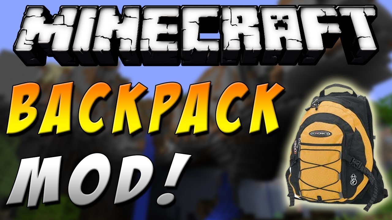 minecraft 1.12.2 backpack mod