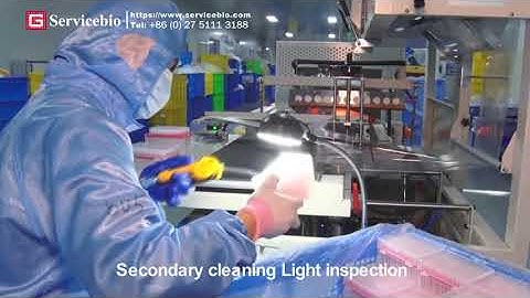 Production video for pipette tips