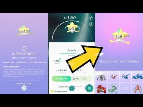 Pokémon Go Jirachi