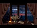 Rain On Window with Thunder | Storm Sounds to Relax, Focus or Sleep | Relaxing White Noise