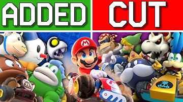 EVERY New & Removed Character from Mario Kart World!