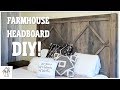 DIY FARMHOUSE HEADBOARD | RE DOING OUR MASTER BEDROOM! DIY FARMHOUSE HEADBOARD | RE DOING OUR MASTER BEDROOM!