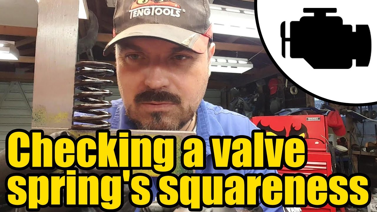 Toyota Rav4 checking valve springs for squareness 1122 YouTube