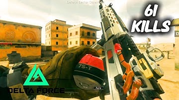 DELTA FORCE MOBILE  ALTERNATING CURRENT META AK-12 61 KILLS GAMEPLAY