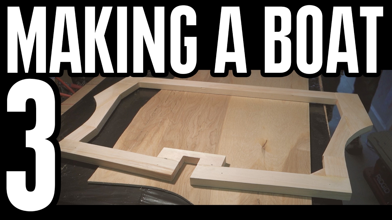 How to Build Small Wooden Boat #3 Not Using Marine Plywood ...