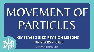 Brownian Motion, Diffusion & Effect of Heating Particles - Physics Revision (Years 7, 8 & 9)