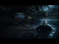 不気味な湖でホラー映画を観る──悪夢のひとり車中泊。