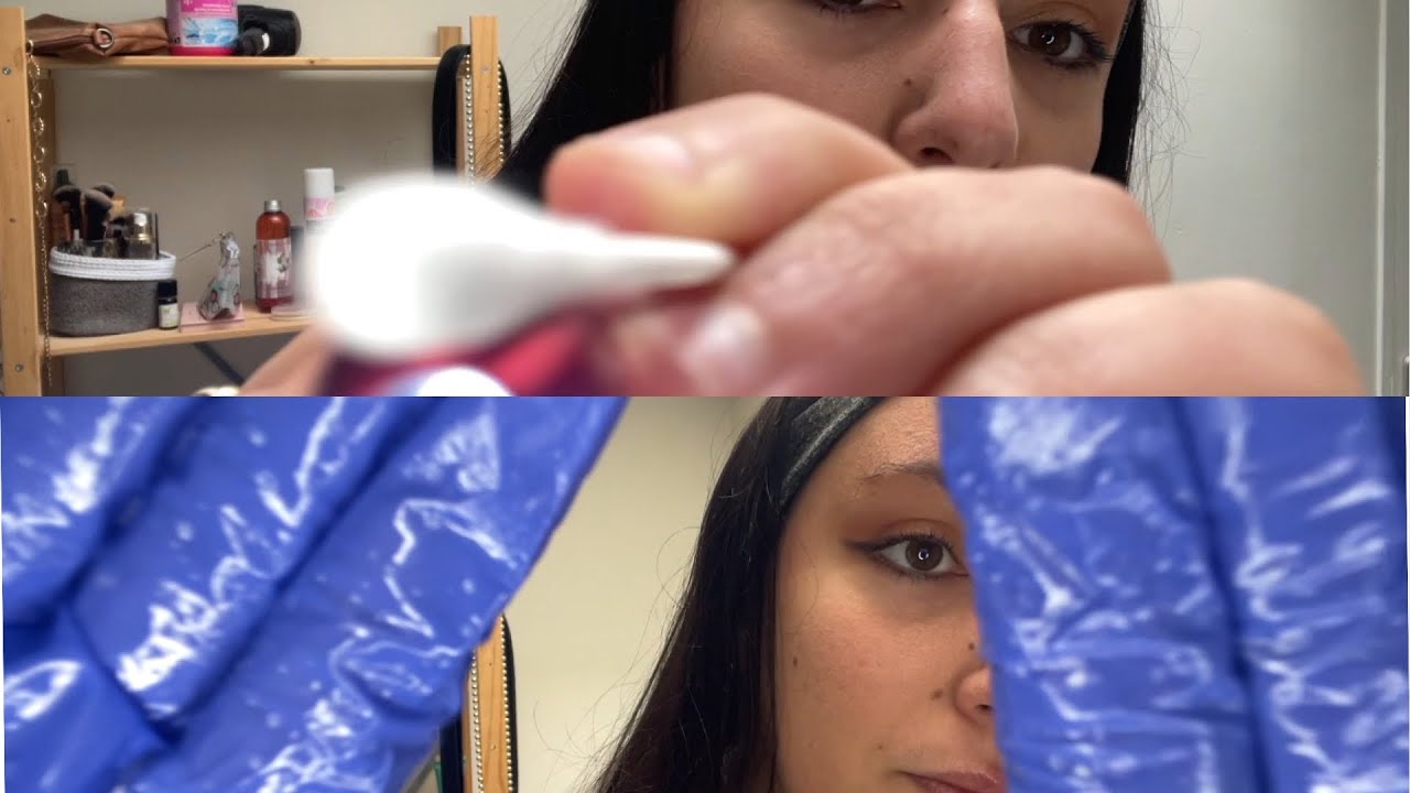 ASMR RP dermatologue : analyse et soin du visage