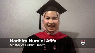 Graduation 2020: Student Speaker Nadhira Nuraini Afifa, Master of Public Health