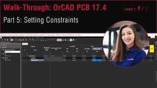 How to Set Up Constraints in OrCAD PCB Editor 17.4