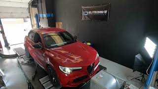 Alfa Romeo Stelvio Quadrifoglio 2.9L Twin-Turbo V6 Dyno Run | EliteDrive Petrol Power Module