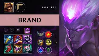 Brand Top vs Vayne - VN Challenger Patch 26.08